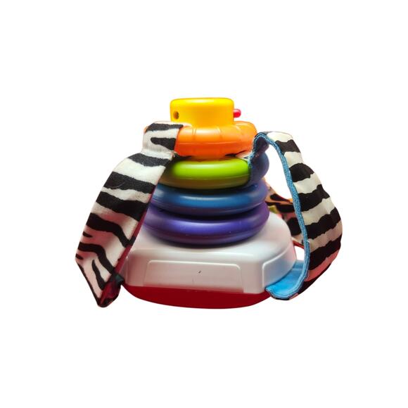 Fisher-Price Stacking Surprise Octopus 2001 Musical Rings Toddler/Baby Toy Works - Picture 5 of 10